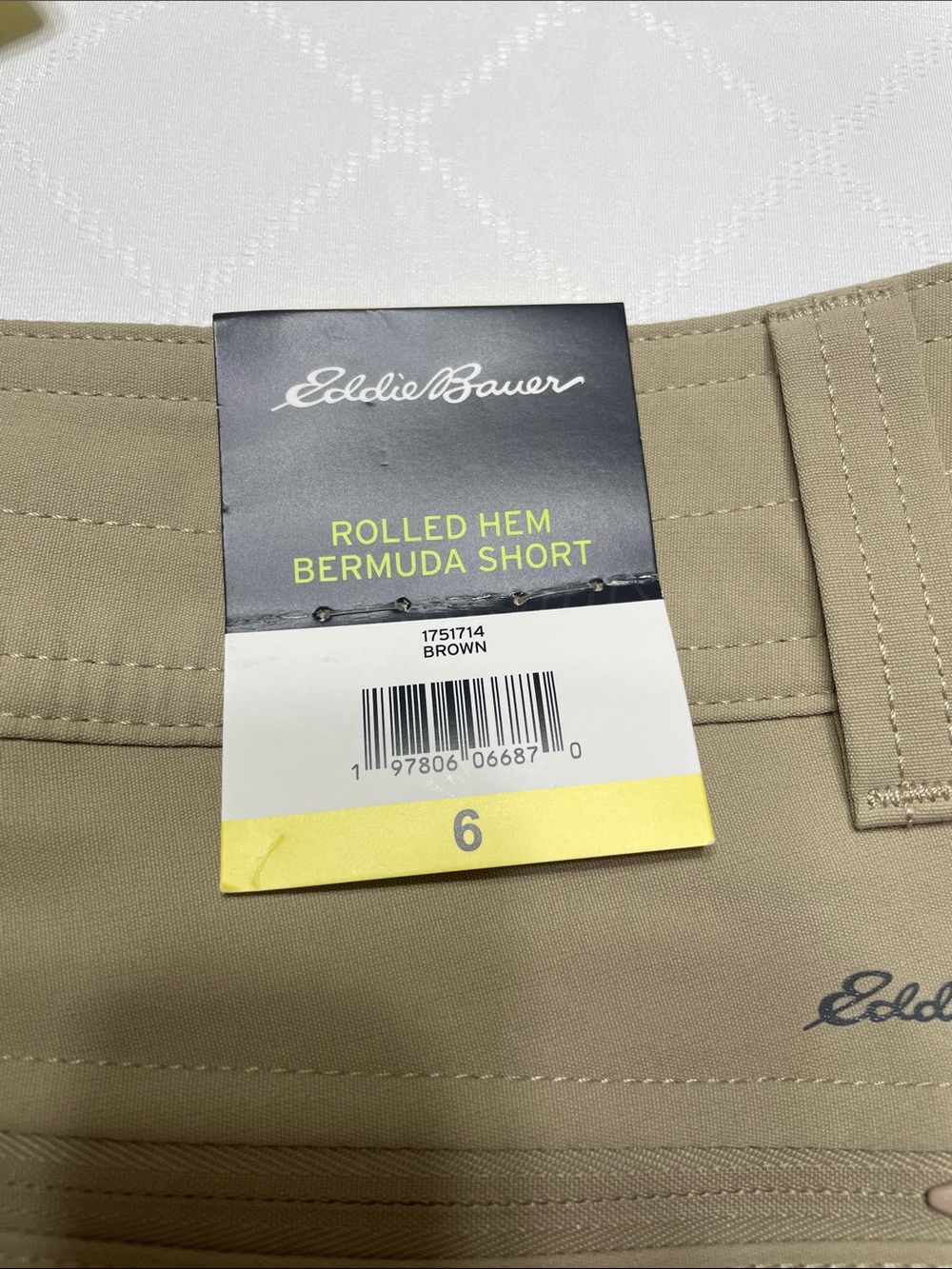 Eddie Bauer Rolled Hem Bermuda Shorts (6) - Picture 7 of 7